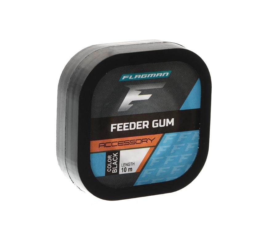 Amortyzator Flagman Feeder Gum Black 10 m