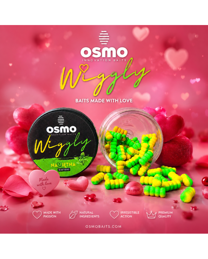 Robak Osmo Mini Wiggly Namiętna Killer