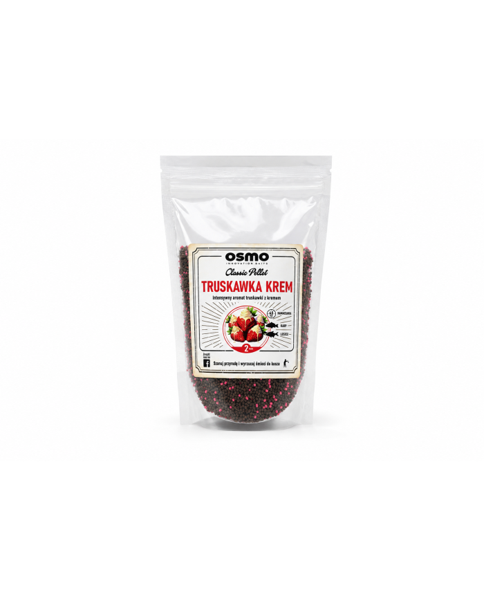 Pellet Osmo Classic Truskawka/Krem 0,8 kg