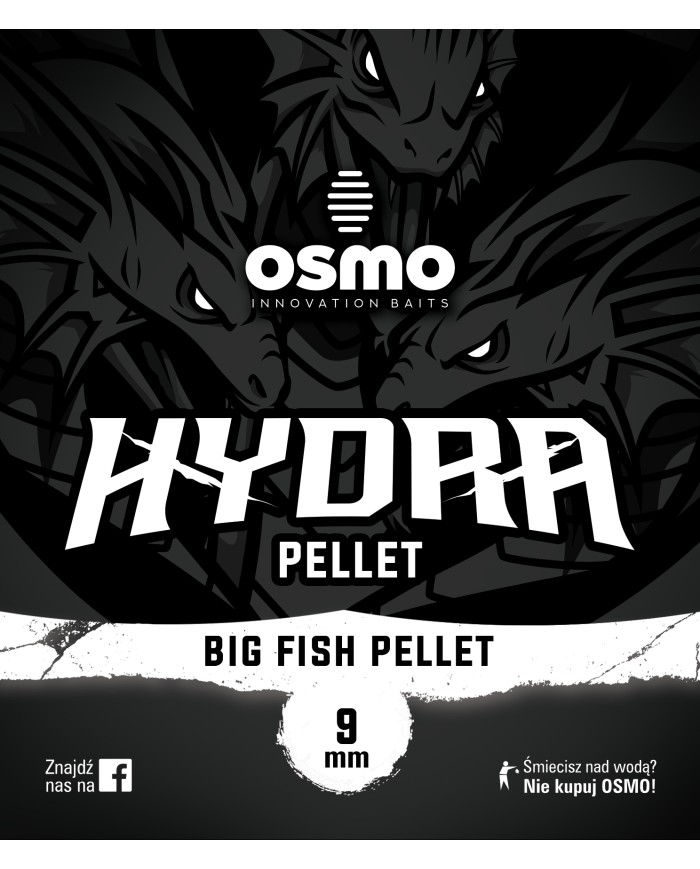Pellet Osmo Hydra Big Fish 9 mm 0,8 kg