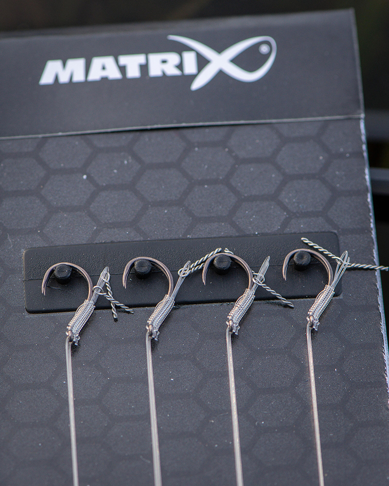 Przypony Matrix X7 Carp Method Boilie Pin Rigs 4" / 10cm