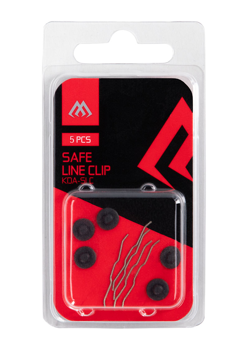 Klipsy do kołowrotków Mikado Safe Line Clips - 5 szt.